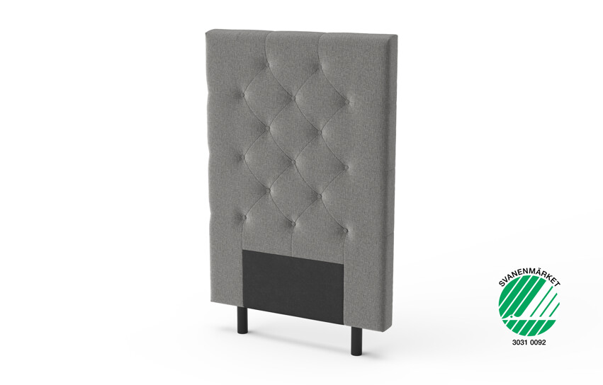Sense - Sänggavel, B 90-140 cm - Grå