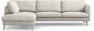 Madison Lux - 3-sits soffa med divan vänster - Vit