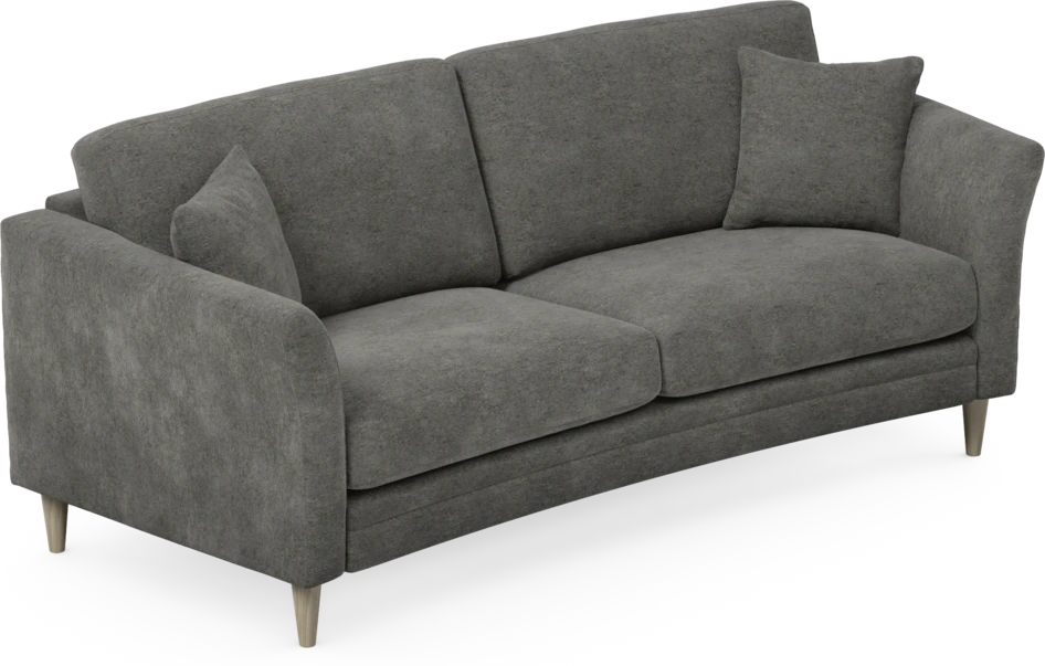 Eden - 2,5-sits soffa svängd - Grå