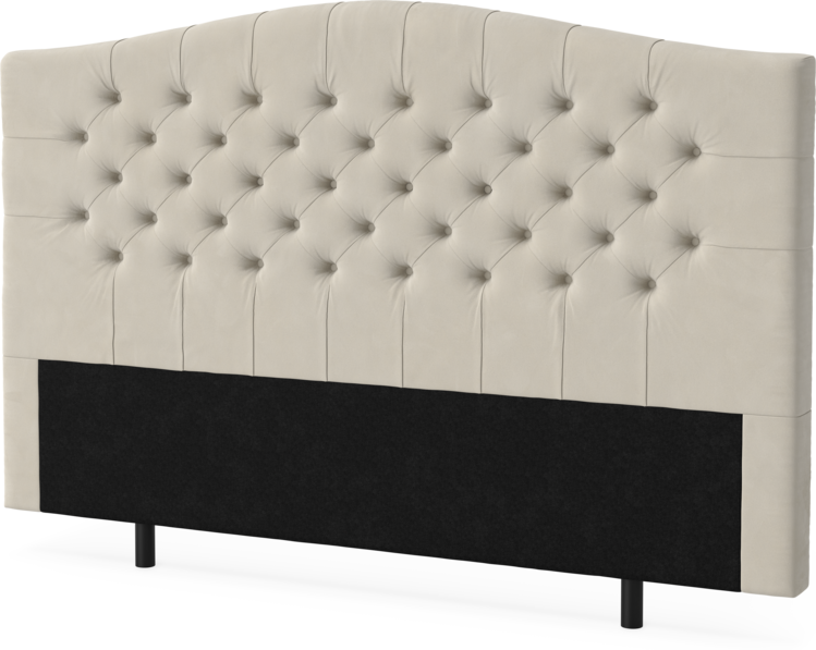New York välvd - Sänggavel, 90-210 cm - Beige