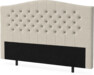 New York välvd - Sänggavel, 90-210 cm - Beige
