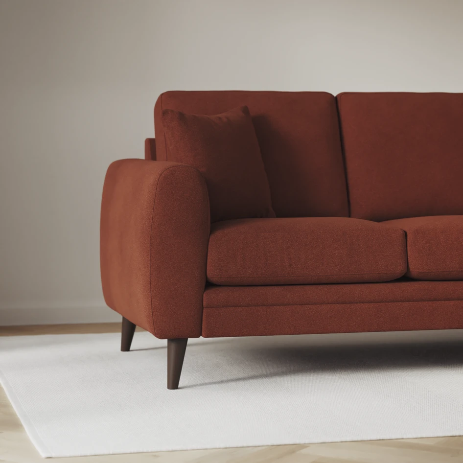 Eden - 2-sits soffa - Orange