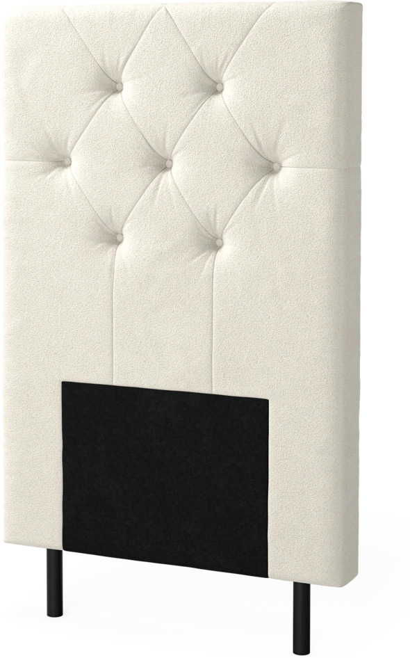 New York pikerad - Sänggavel, 90-210 cm - Beige