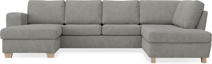 Friday, 3-sits soffa med schäslong vänster och divan höger