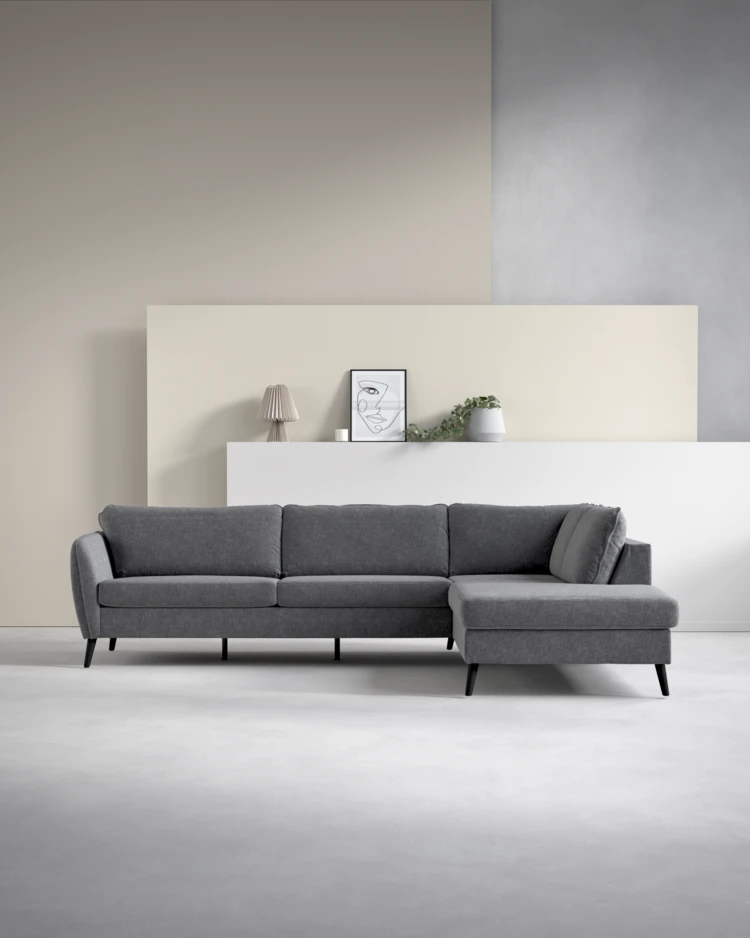 County - 2,5-sits soffa med divan höger - inspiration