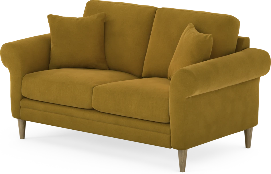 Eden - 2-sits soffa - Gul