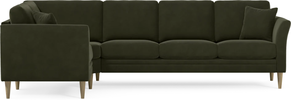 Eden - Hörnsoffa, 1+3-sits - Grön