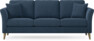 Eden - 3-sits soffa - Blå