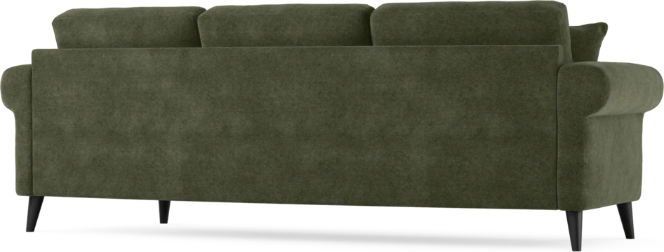Eden - 3-sits soffa svängd - Grön