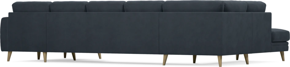 Eden - 3-sits soffa med divan vänster och schäslong höger - Blå