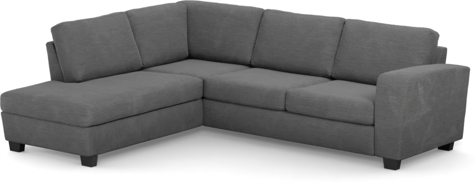 Friday - 2,5-sits soffa med divan vänster - Grå
