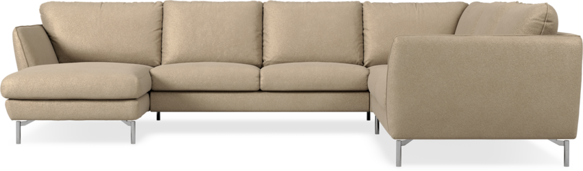 Madison Lux - Hörnsoffa med schäslong vänster - Beige