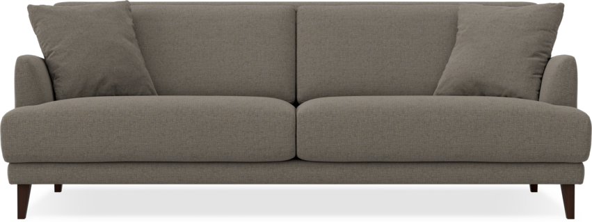 Macy Lux - 3-sits soffa - Brun