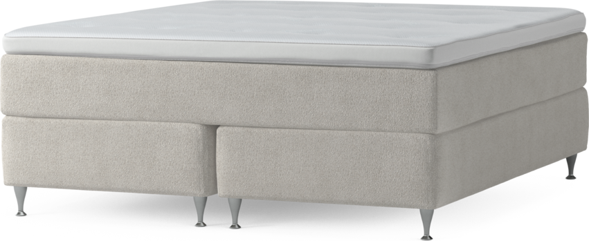 Delux Exclusive - Kontinentalsäng, dubbelsäng med bäddmadrass och sängben