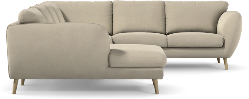 Madison Lux - Hörnsoffa med schäslong vänster - Beige