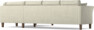 Eden - 3-sits soffa med divan - Beige