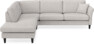 Eden - 2,5-sits soffa med divan - Grå