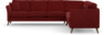 Eden - Hörnsoffa 3+3 - Röd