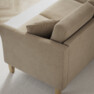 Eden - 2-sits soffa med schäslong - Beige