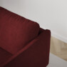 Madison Lux - 3-sits soffa - Röd