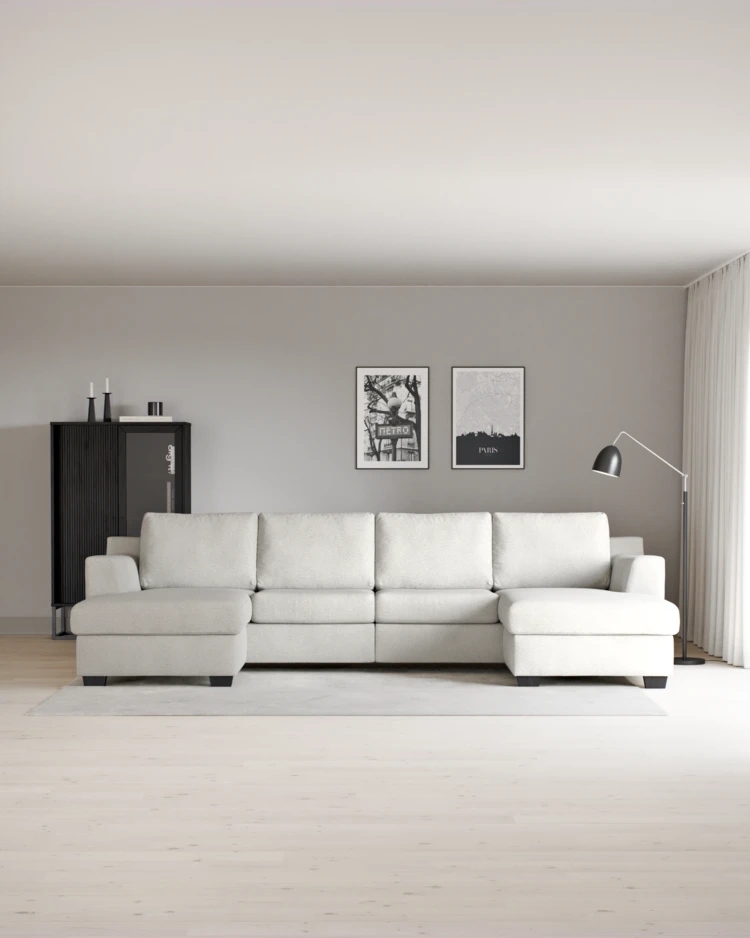 Friday - 2-sits soffa med två schäslonger - inspiration
