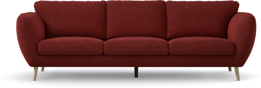 Madison Klädsel - Klädsel till 4-sits soffa - Röd