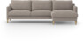 Winston - 3-sits soffa med schäslong, vändbar - Beige