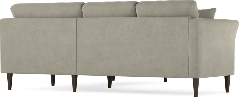 Eden - Hörnsoffa, 2+2-sits - Brun