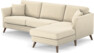 Eden - 2,5-sits soffa med schäslong - Beige