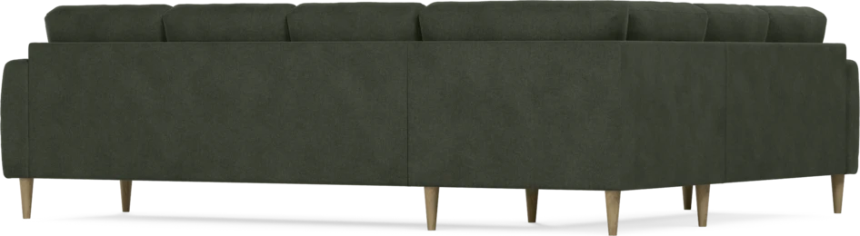 Eden - Hörnsoffa, 2+3-sits - Grön