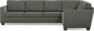 Friday - Hörnsoffa, 3+2-sits - Grå