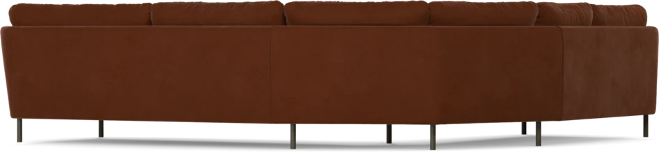 Madison Lux - Hörnsoffa 2+3-sits, hörn 2 - Orange