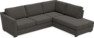 Friday - 2,5-sits soffa med divan höger - Grå