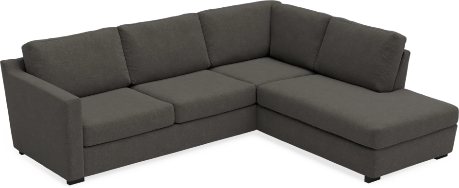 Friday - 2,5-sits soffa med divan höger - Grå