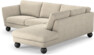 Madison Lux - 2-sits soffa med divan höger - Beige