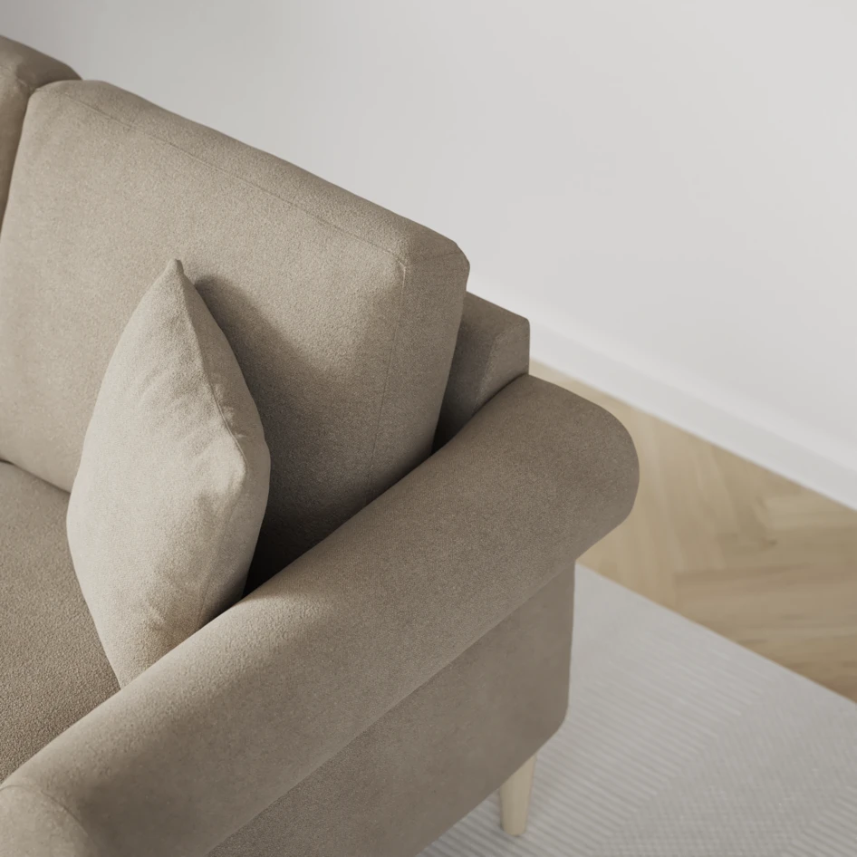 Eden - 3-sits soffa - Beige