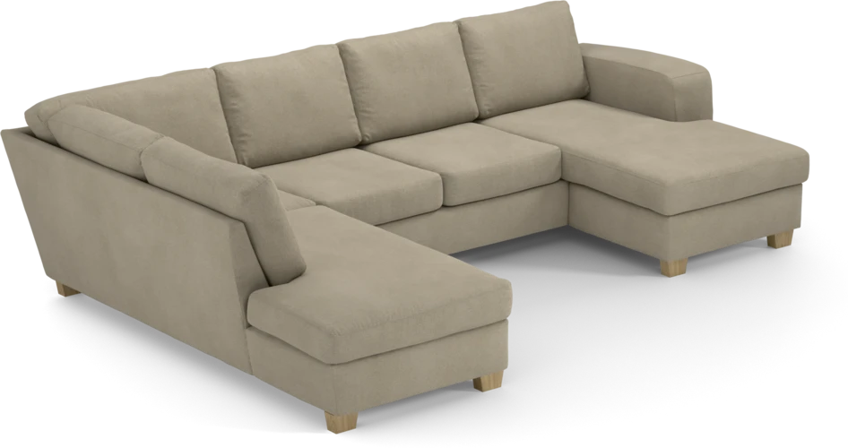 Friday - 3-sits soffa med divan vänster och schäslong höger - Beige