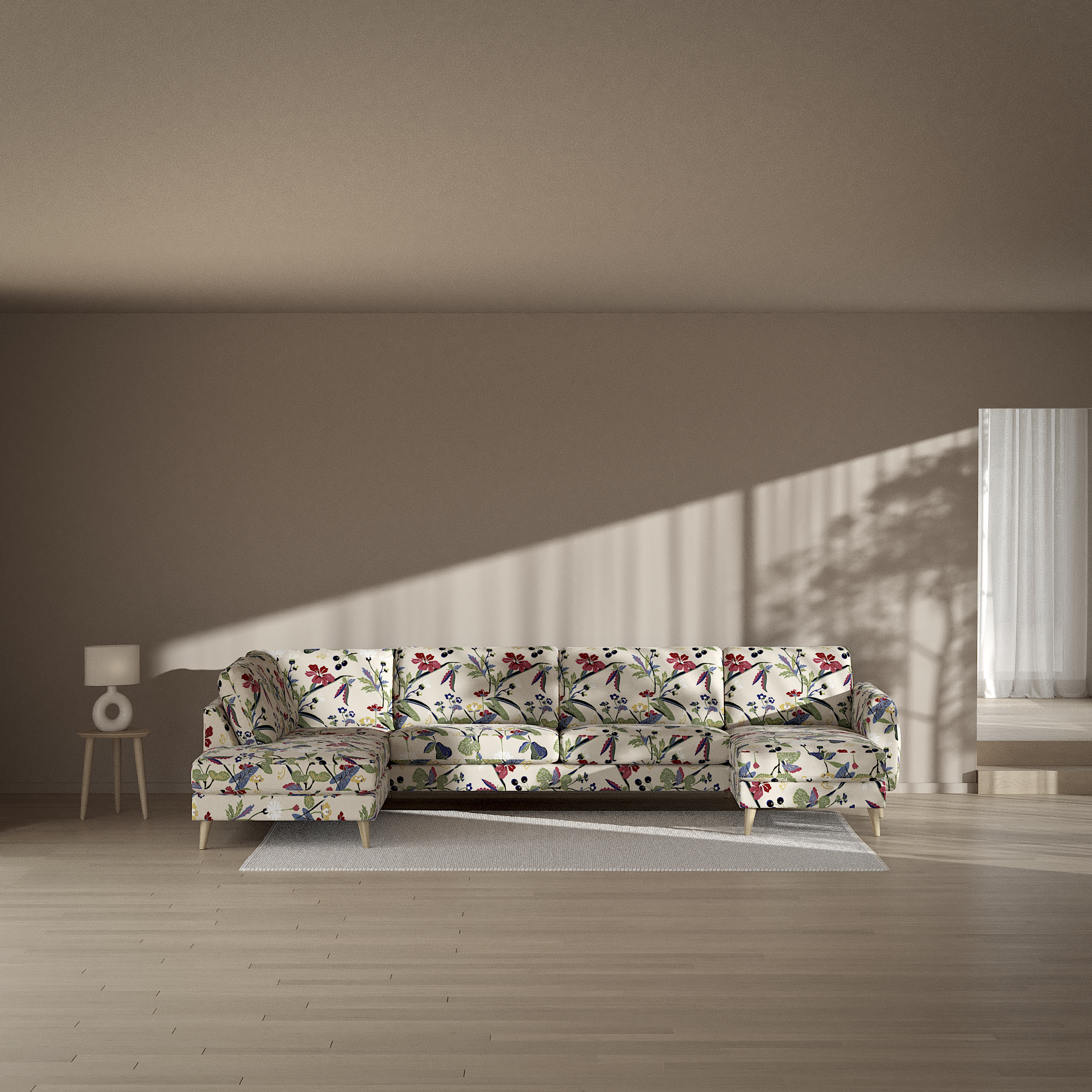 Bridge - 3-sits soffa med divan vänster och schäslong höger - inspiration