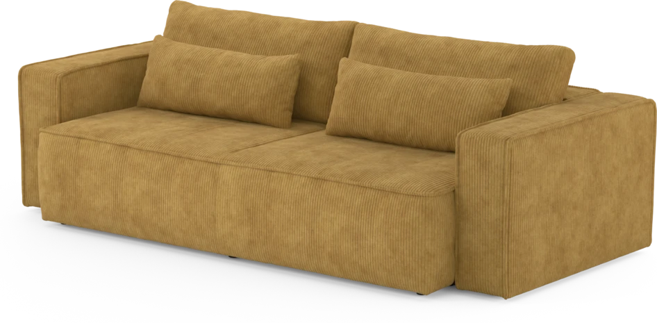 Ide - Bäddsoffa 3-sits - Gul