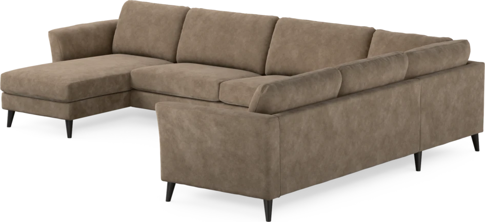 Bridge - Hörnsoffa, 3+2-sits med schäslong vänster - Beige