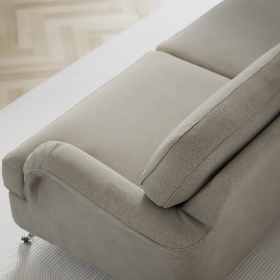 Oxford - 3-sits soffa svängd - Grå