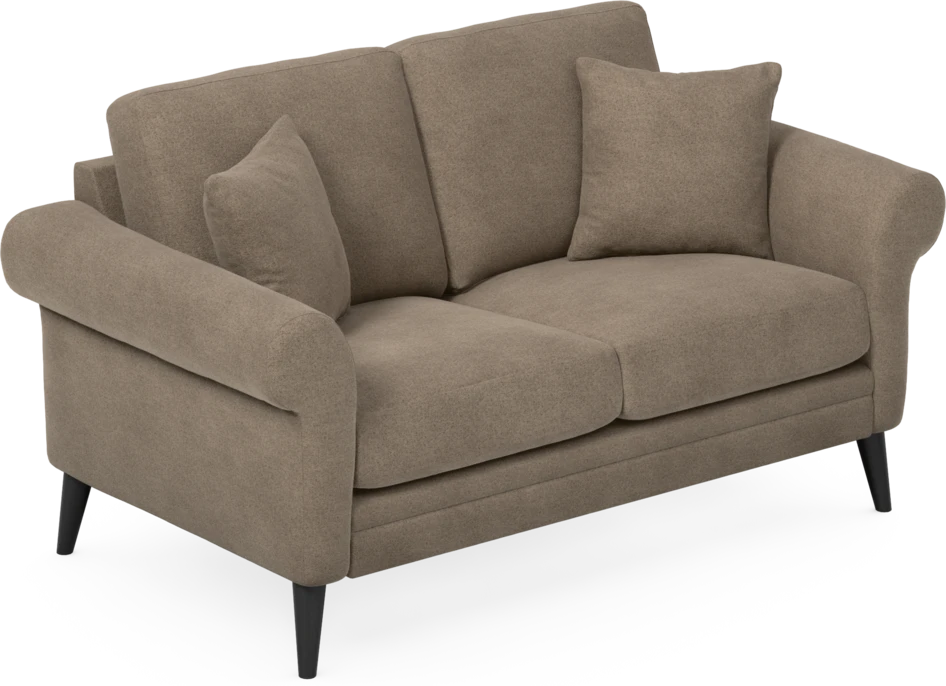 Eden - 2-sits soffa - Brun