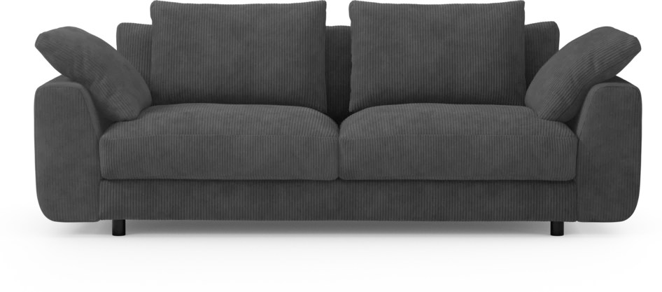 Amie - 3-sits soffa - Grå