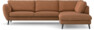 Madison Lux - 3-sits soffa med divan höger - Orange