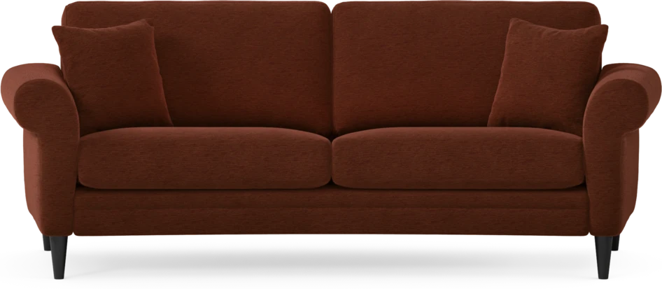 Eden - 2,5-sits soffa svängd - Orange