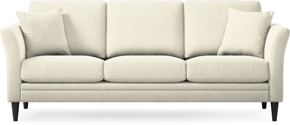 Eden - 3-sits soffa - Vit