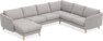 Madison - Hörnsoffa med schäslong vänster - Beige