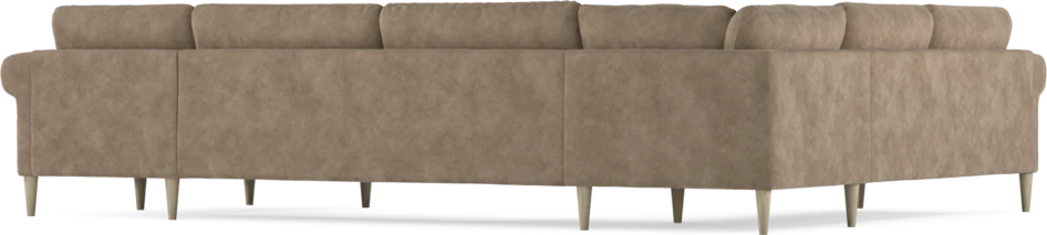 Bridge - Hörnsoffa, 2+3-sits med schäslong höger - Beige