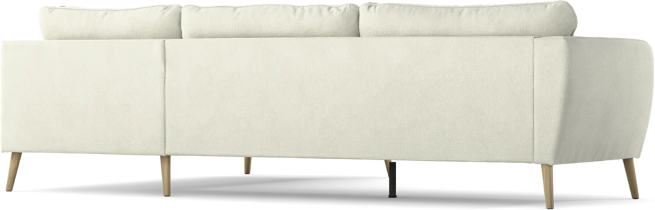 County - 2,5-sits soffa med divan höger - Vit