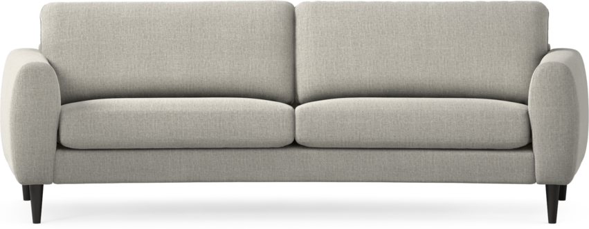 Bridge - 3-sits soffa svängd - Grå